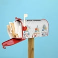 thumbnail image 6 of KLL Summer Gnome Pattern Mailbox Covers,Magnetic Mailbox Waterproof Post Box Cover Post Letter Box Cover Decorations Standard Size-21x18 in, 6 of 8