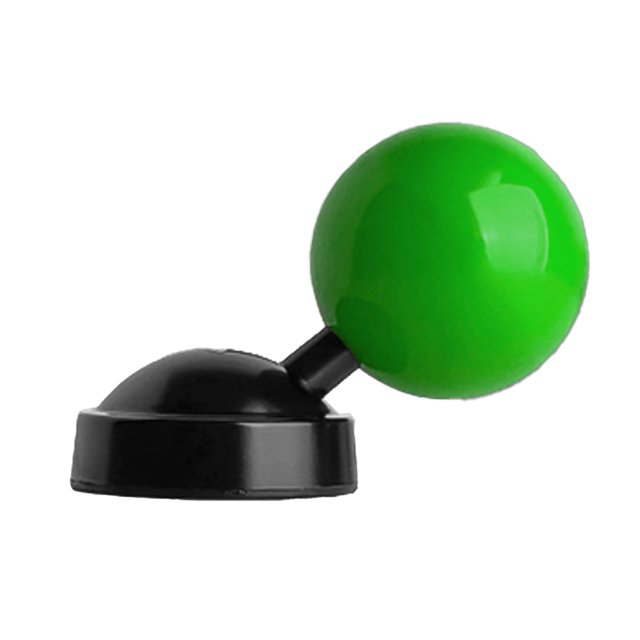 Wisewang Universal One - Key Shift Knob - Ignition Starter Lever Protector with Metal Easy to Install, Compatible with Models green