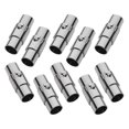 thumbnail image 1 of 5 cierres magnéticos para pulseras de joyería, tapones de extremo de cordón para collares de cuero y pulseras para hacer joyas, 1 of 5