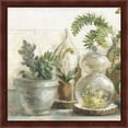 thumbnail image 3 of Great Art Now Greenhouse Orchids on Shiplap by Danhui Nai, 2 Piece Framed Art Set Each 13"W x 13"H, 3 of 3