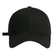 thumbnail image 1 of Gorra de béisbol con circunferencia de cabeza grande ajustable de 57 a 61 cm, gorra rígida para hombre y mujer, gorra de verano de color sólido para cubrir la cara, 1 of 5