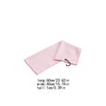 thumbnail image 2 of Wosthever Toalla de golf Microfibra Absorción de agua Qiuck Dry Portable Sport Cómodas torres de limpieza con mosquetón Clip Golf Rosado, 2 of 6