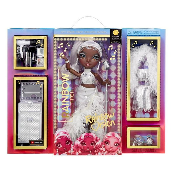 Rainbow Vision Rainbow High Rainbow Divas- Ayesha Sterling (Silver) Fashion doll