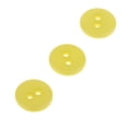 thumbnail image 3 of Rongfmy 100 Candy Color 2-Holes Round Resin Button For Sewing Craft Scrapbook 1cm Yellow, 3 of 9