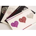 thumbnail image 2 of Better Office Products 24 Pack Glitter Heart Note Cards, Love Greeting Cards, 4 x 6 inch, 8 Extraordinary Metallic Foil Designs, Assorted Blank Note Cards, with Envelopes, 24 Count, 2 of 5