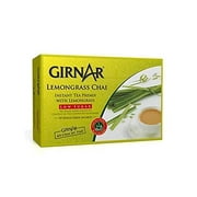 Girnar Instant Chai (Tea) Premix With Lemongrass Unsweetened, 10 Sachet Pack