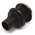 thumbnail image 2 of Hurricane Boat Thru-Hull Fitting | 1 1/8 Inch Black Silver, 2 of 3