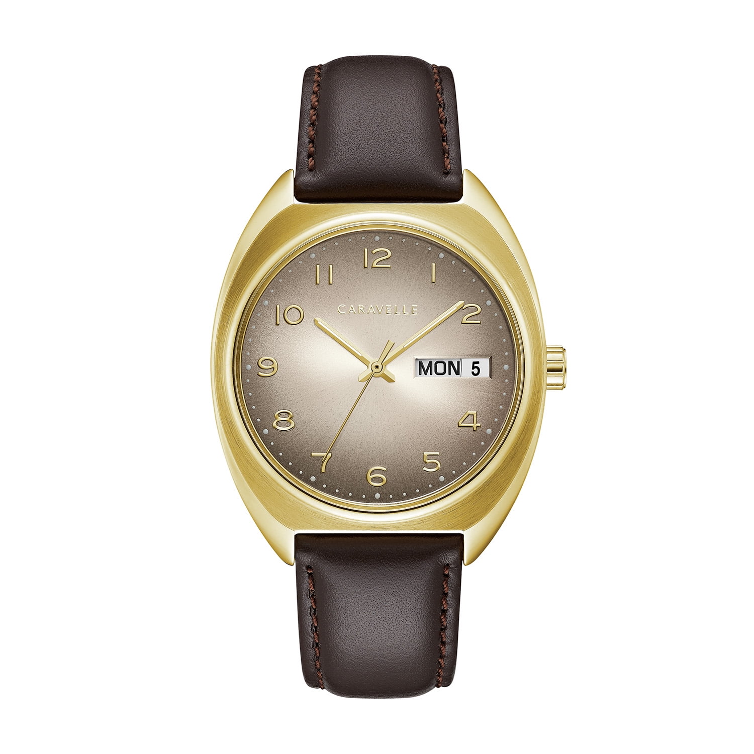 CARAVELLE Designed by Bulova - Caravelle Designed By Bulova Men's Brown