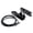 Black, variant on Rear Swing Arm Extensions + Brake Line for Sur-Ron Light Bee LB X for Segway X160