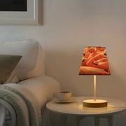 YAZAOO Table Lamp Creative Pink Elegance Pattern Simple Pattern Night Light