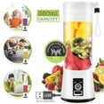 thumbnail image 2 of Hauz - Portable Personal Blender, 380 mL Capacity, USB Reachargeable, White, 2 of 3