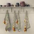 thumbnail image 5 of Dreamtimes Colorful Autumn on Wooden Kitchen Towels Set of 1 Dishcloths Hand Towels Tea Towels Ultra Absorbent for Cleaning Washing Drying Dishes Tableware 28'' x 18'', 5 of 7