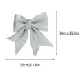 thumbnail image 2 of TIMIFIS Christmas Tree Bow Topper Christmas Decorations Christmas Decorations Handmade Christmas Bow Christmas Tree Gift Box Decoration, 2 of 2