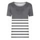 thumbnail image 4 of Tops de Cuello Redondo para las Mujeres de Manga Corta Impresa Casual, Camiseta de Moda para Uso Diario Y de Fiesta, 4 of 7