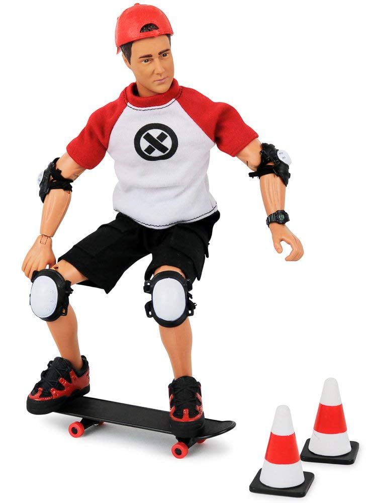 1/6 Street Hip Hop Skateboard Model Plastic Figure Sport Equip for 12" Action 