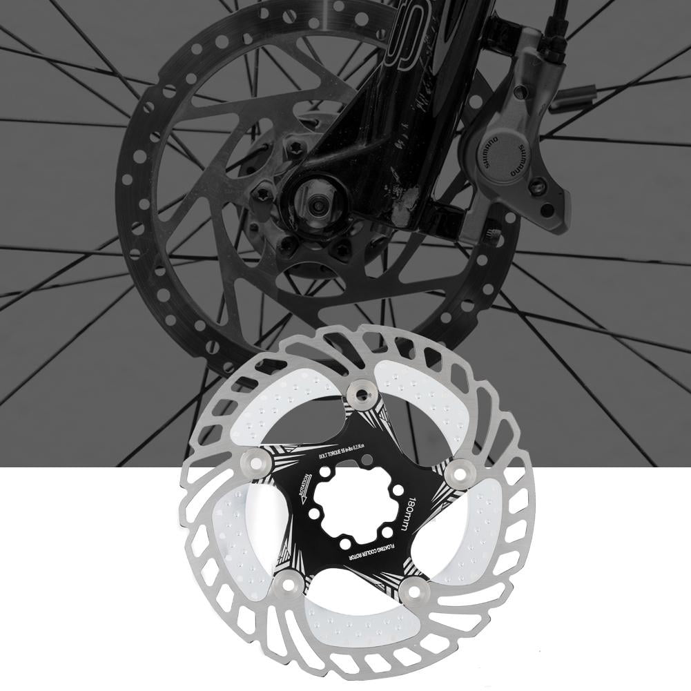 Tebru Brake Disc, 180mm 6 Bolts Mountain Bike Type Floating Bicycle