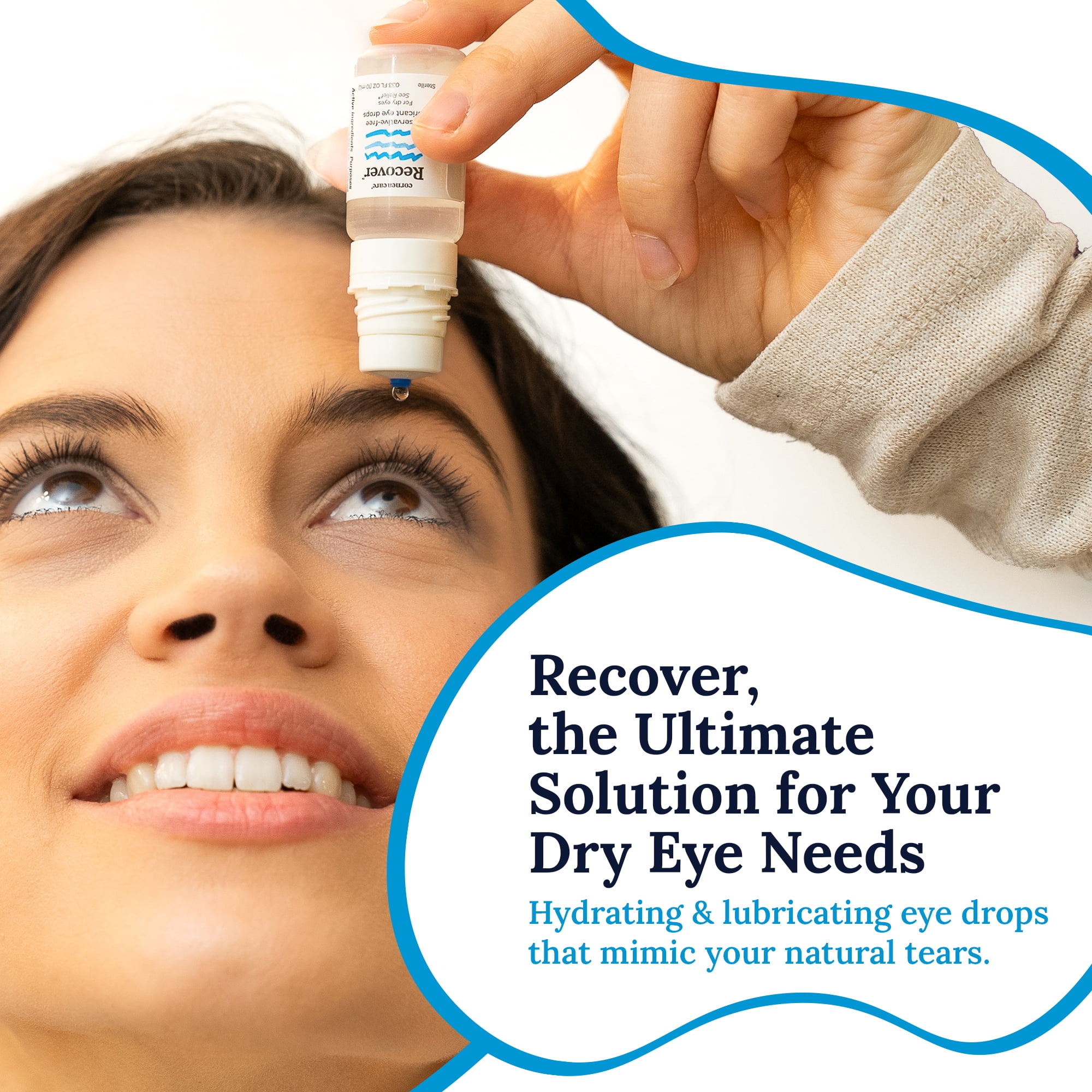 CorneaCare Recover Lubricant Eye Drops 0.33 fl oz