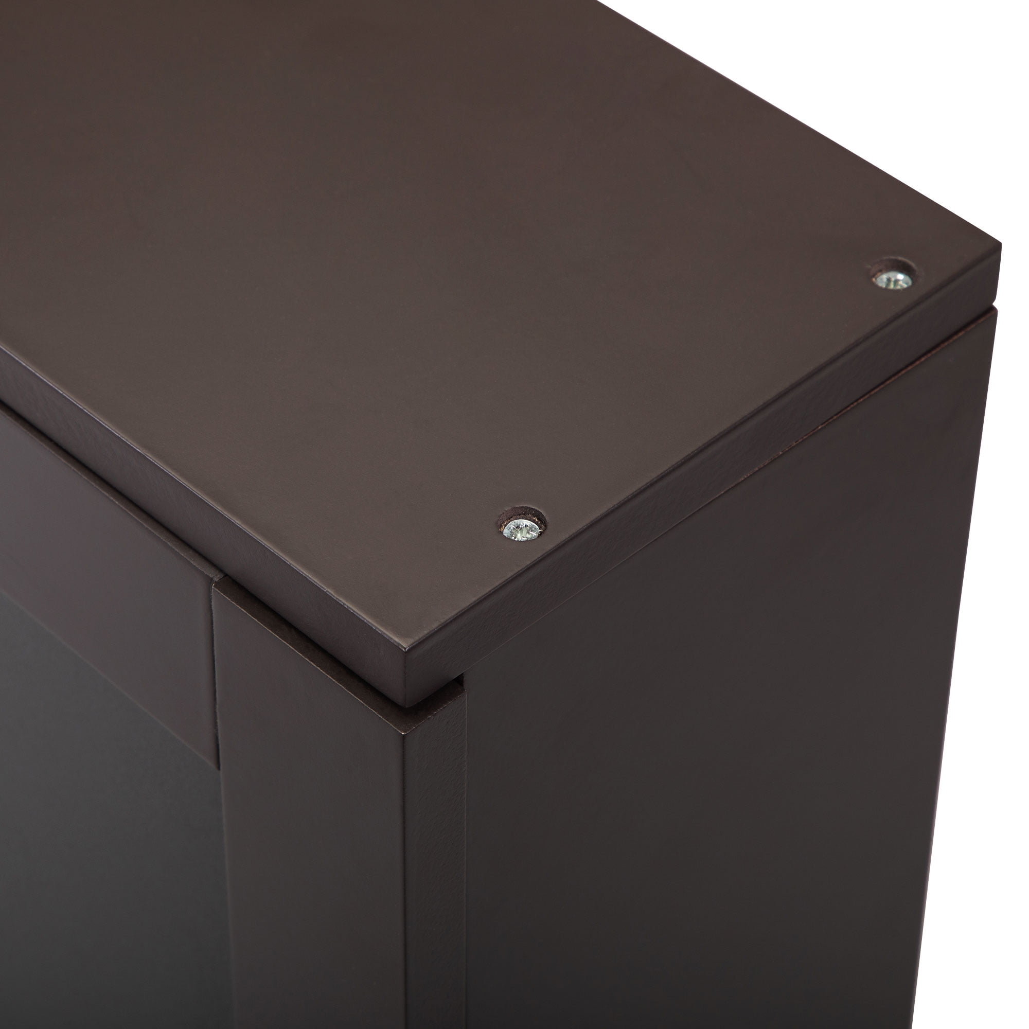 Kepooman Wall Mounted Desk and Floating Desk, Space Saving Fold Up Desk Wall Mounted Convertible Desk, Wall Mounted Table with Storage Shelves & Hooks, Brown Kepooman Wall Mounted Desk and Floating Desk, Space Saving Fold Up Desk Wall Mounted Convertible Desk, Wall Mounted Table with Storage Shelves & Hooks, Brown