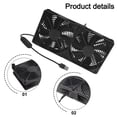 thumbnail image 3 of 120mm 5V Usb Router Fan with Speed ​​Controller High Air Volume Cooling Fan Dual Fan, 3 of 8