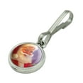 thumbnail image 2 of Christmas Holiday Santa Snow Flurries Antiqued Charm Clothes Purse Suitcase Backpack Zipper Pull Aid, 2 of 5