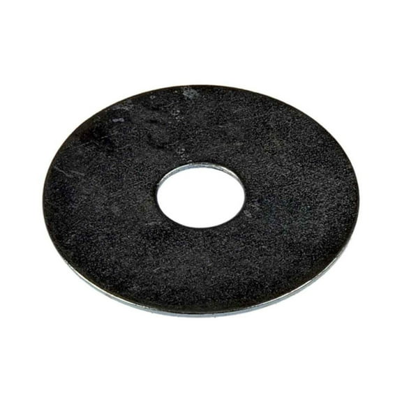 KarParts360 Multi-Purpose Washer | Steel | Natural, Zinc-Plated | Fender Type | 3/8 Inches Inside Diameter | 3/32 Inches Thickness