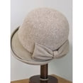 thumbnail image 4 of Gorro de lana de invierno, sombreros fedora retro para mujer, sombreros de iglesia, sombrero de pesca, sombrero de fieltro para mujer, sombrero bombín, 4 of 5