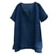 thumbnail image 1 of pstuiky camisetas camisas para hombre, Blusa informal de manga corta con cuello alto y color liso para hombre camisas casuales para hombre xxxxxl, 1 of 5