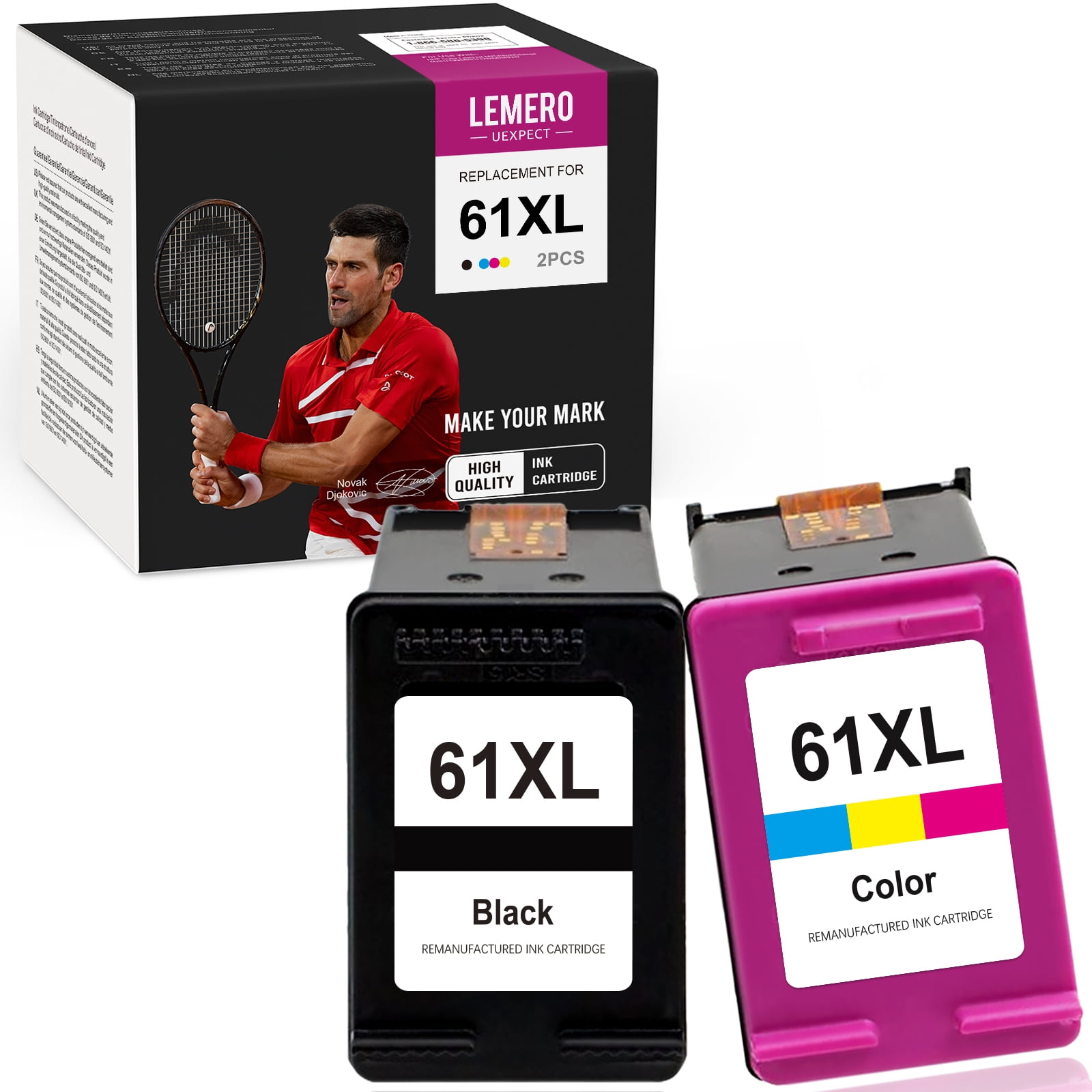 Ink Cartridge for 61XL Envy 4500 