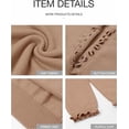 thumbnail image 6 of BTFBM Womens Sweaters Fall Winter Clothes Long Sleeve Button Down Ruffle Crew Neck Casual Knitted Pullover Tops, 6 of 7