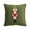 Green, variant on Fennco Styles Embroidered Sequin Nutcracker Velvet Filled Throw Pillow 18" W x 18" L - Green Festive Cushion for Home, Christmas, Winter Holidays Décor, and Special Occasions