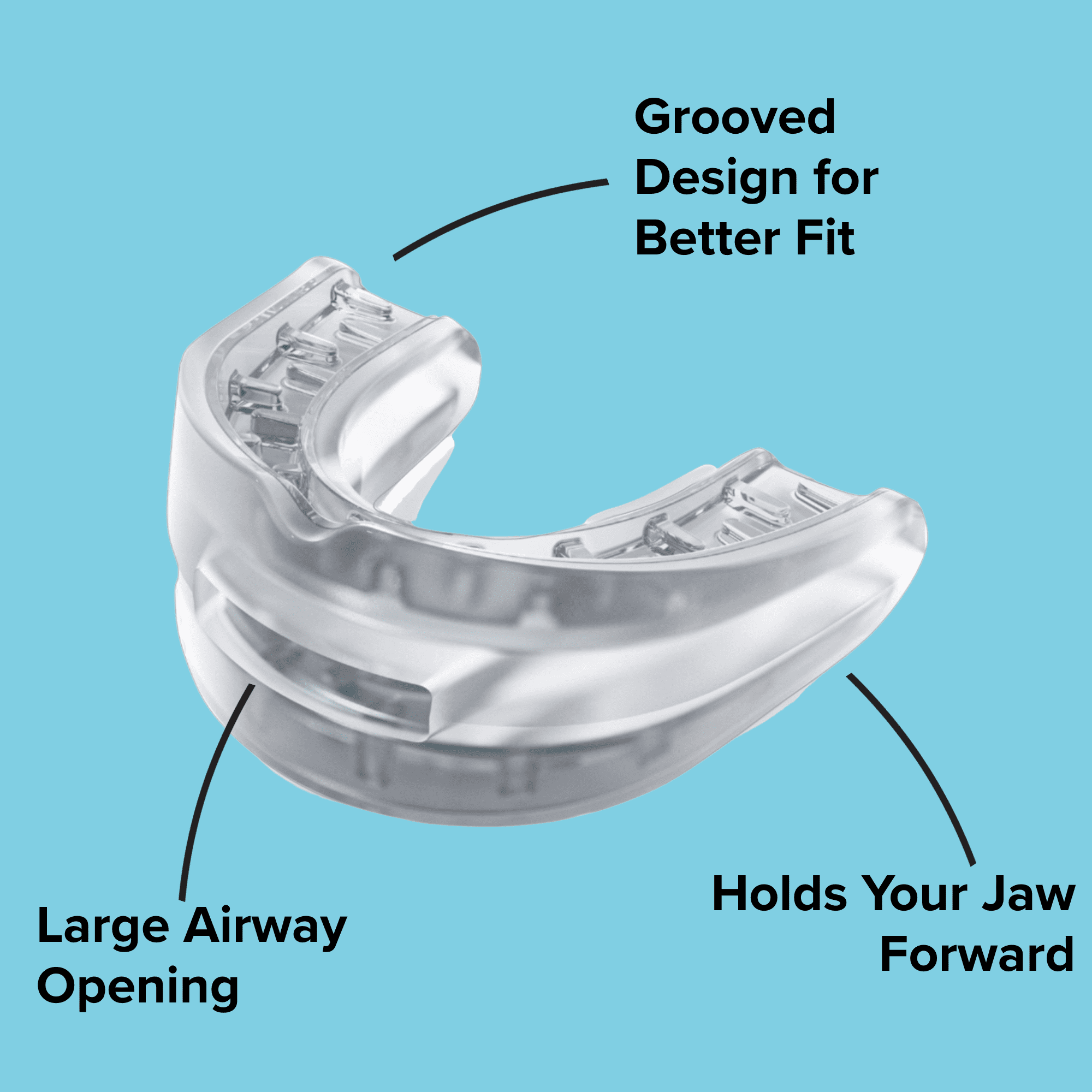 Dentemp SleepTight Mouthpiece – Anti-Snoring Custom Fit Mouthguard for a Better Night’s Sleep - Designed by a Dentist and Made in USA