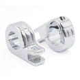 thumbnail image 3 of Universal 1.25" P Clamp Chrome Foot Peg Mounting Kit For Harley Crash Bar 32mm, 3 of 5