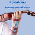 thumbnail image 2 of 4/4-1/2 Violin Hand Corrector Ayuda la muñeca Accesorios enseñanza () Azul, 2 of 9
