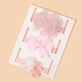 thumbnail image 2 of JYYYBF Baby Girls Bow Headbands Soft Stretchy Flower Bowknot Hairbands Fashion Hair Accessories for Infants Toddlers, 2 of 4