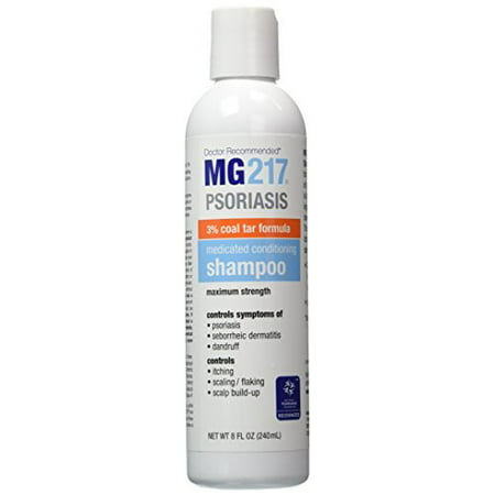 TRITON CONSUMER PRODUCTS MG 217 Medicated Coal Tar Shampoo for Psoriasis, 8 Fluid