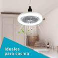 thumbnail image 3 of Ventilador De Techo Led BLOOSOM Luz Inteligente Mudo Color Blanco, 3 of 4