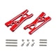 thumbnail image 5 of 2x Brazos Oscilantes Inferiores Traseros para Coche RC, Accesorios de Mejora, Aleación de Aluminio, Repuestos, para Camión Wltoys 244016 a Escala 1:24 Plata roja, 5 of 8