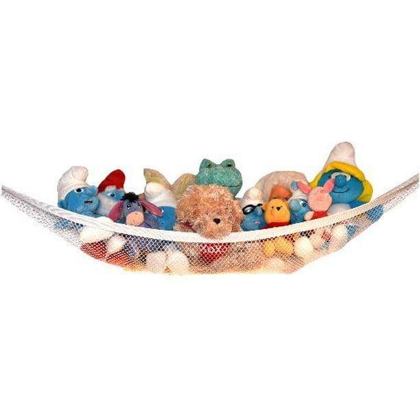 Stuffed Animal Hammock - Toy Hammock - Stuffed Animal Net to Hang on Bedroom Wall - Teddy Bear