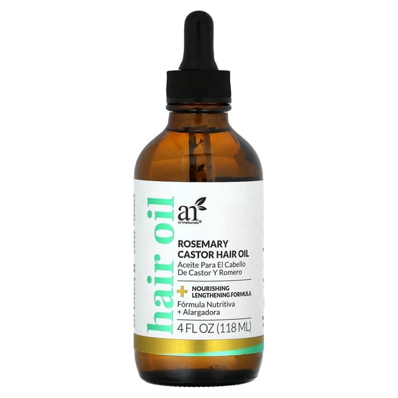 ArtNaturals Rosemary Castor Hair Oil, 4 fl oz (118 ml)