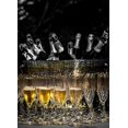 thumbnail image 2 of Duval, Richard 11x14 White Modern Wood Framed Museum Art Print Titled - Washington State-Woodinville Sparkling wine bottles and glasses ready for tasting at a wine event, 2 of 4