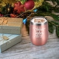 thumbnail image 6 of Sister Gifts-A Badass Sister Wine Tumbler for Women, Funny Christmas Birthday Gifts for Sister Soul Sister in Law Sister Friends, Stainless Steel Insulated Tumbler with Lid(12oz, Rose Gold), 6 of 6