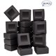 thumbnail image 3 of 30 paquetes de cajas cuadradas de papel kraft negro de 2,5 x 2,5 x 1,2 pulgadas con ventanas transparentes, 3 of 9