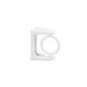 thumbnail image 1 of Bewildely Soporte de barra de cortina ajustable autoadhesivo para dormitorio, 2 piezas, rotación de 360 ​​grados, soportes para barra de cortina, Juegos de accesorios de baño Blanco Bewildely HA069876-01, 1 of 6