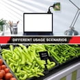 thumbnail image 4 of Soporte de Letrero con Clip Ajustable LIUYMXG 6 Piezas Doble Clips Negro, 4 of 5