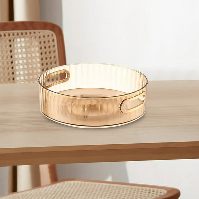 Xihbxyly Bandeja para Aperitivos, Bandeja Creativa para Frutas, 5 Compartimentos Segmentados, Ideal para Frutos Secos y Aperitivos, para Fiestas o Uso Doméstico, Diseño Giratorio, Tamaños de 22 X 22