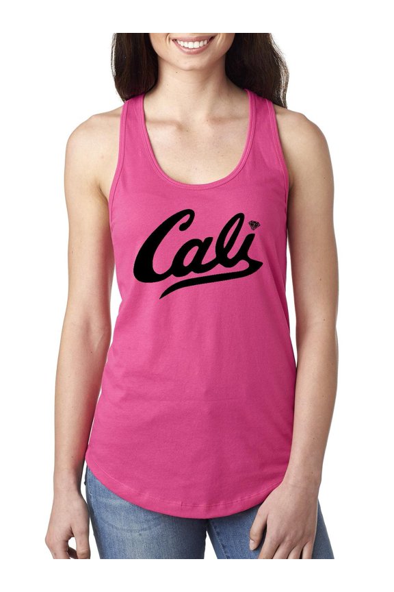 Women's Racerback Tank Top - California Cali