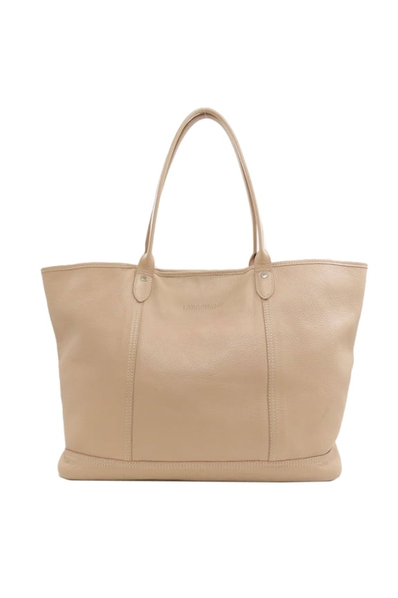 Pre-Owned Longchamp Logo Tote Bag Leather Women's