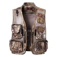 thumbnail image 2 of Chaleco militar de camuflaje de verano para hombre, chaleco de malla para papá con múltiples bolsillos para fotografía al aire libre, 2 of 6