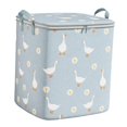 thumbnail image 4 of Bolsa de almacenamiento para edredones, bolsa de almacenamiento para edredones, contenedor, amplias asas de transporte, ropa Azul 140 L, 4 of 9
