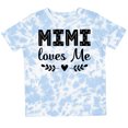thumbnail image 3 of Inktastic Mimi Loves Me Baby Clothes Girl Girls Toddler T-Shirt, 3 of 5